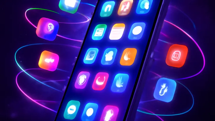 JILIDD COM Sleek smartphone floating in space